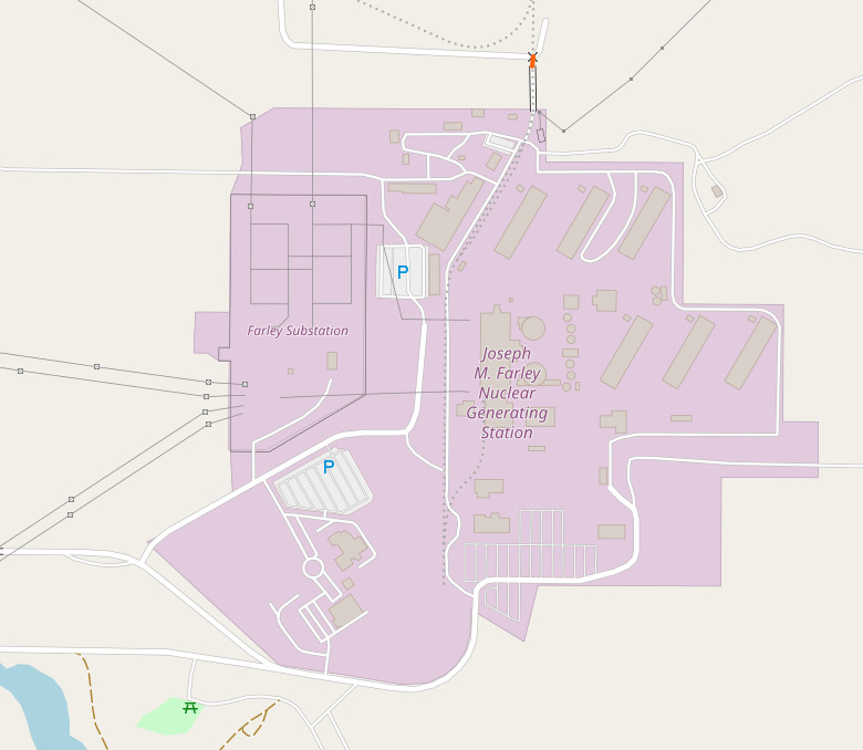 Farley Nuclear Plant in OSM