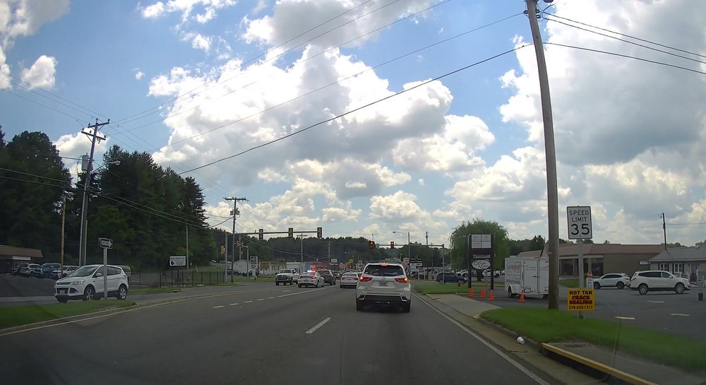 Speed Limit Sign on East Stuart Drive